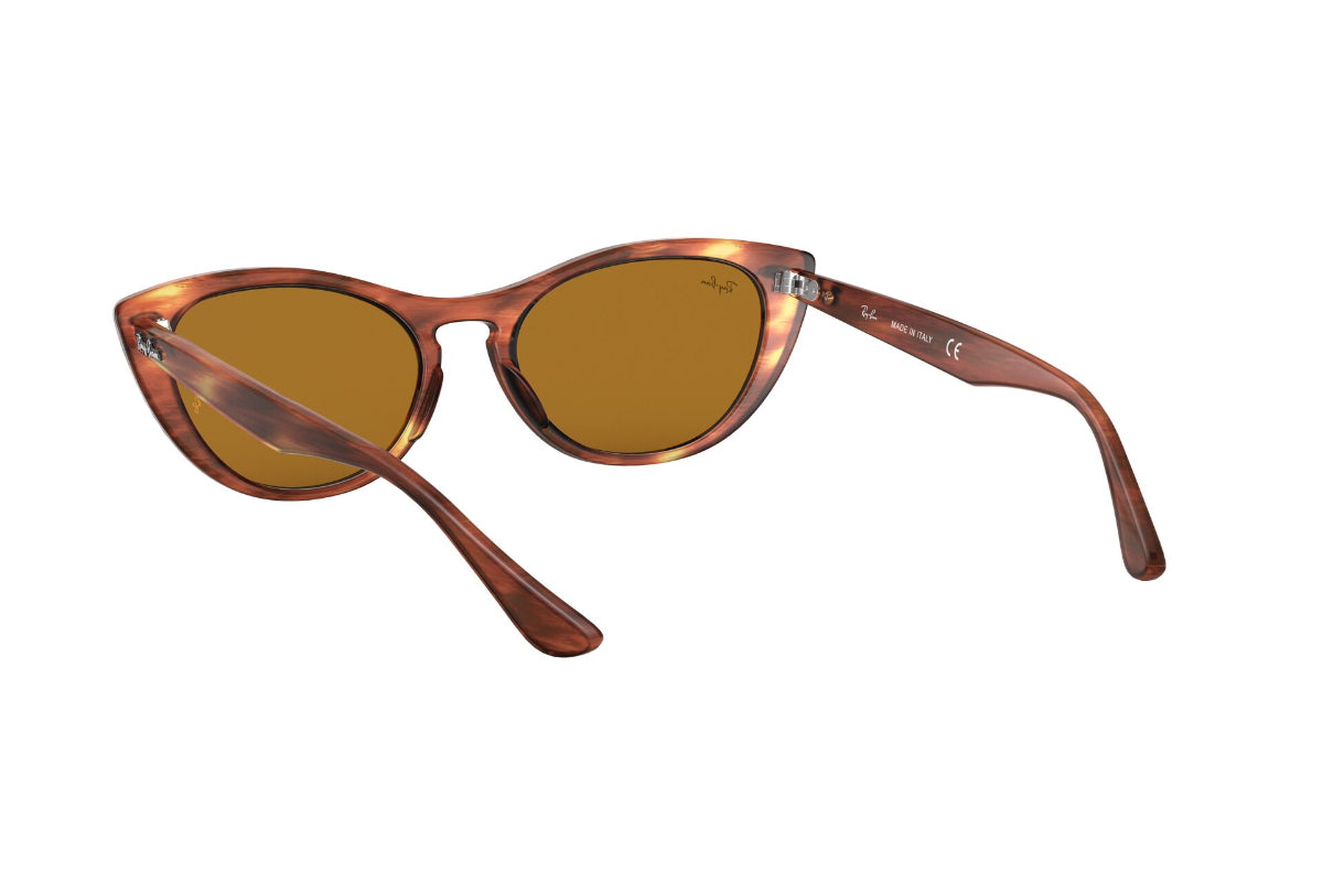 Lentes de Sol Nina Stripped Brown Ray-Ban