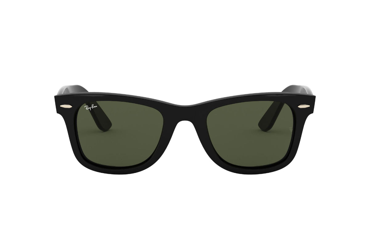 Lentes de Sol Wayfarer II Black Green Ray-Ban