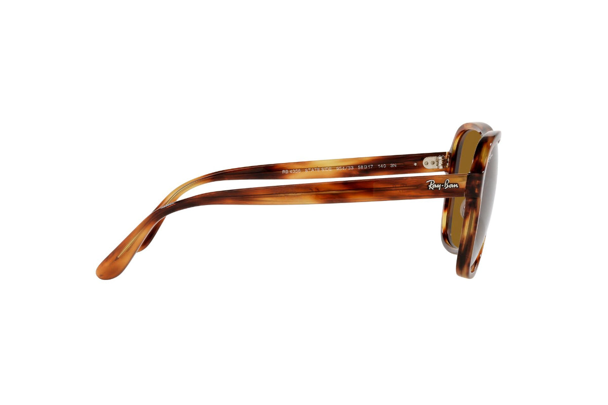 Lentes de Sol State Side Striped Havana  Ray Ban