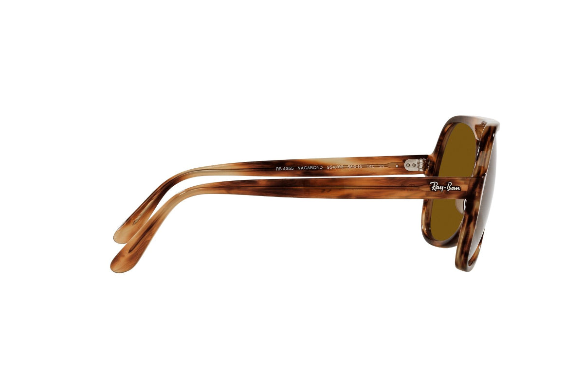 Lentes de Sol Powderhorn Striped Havana  Ray Ban