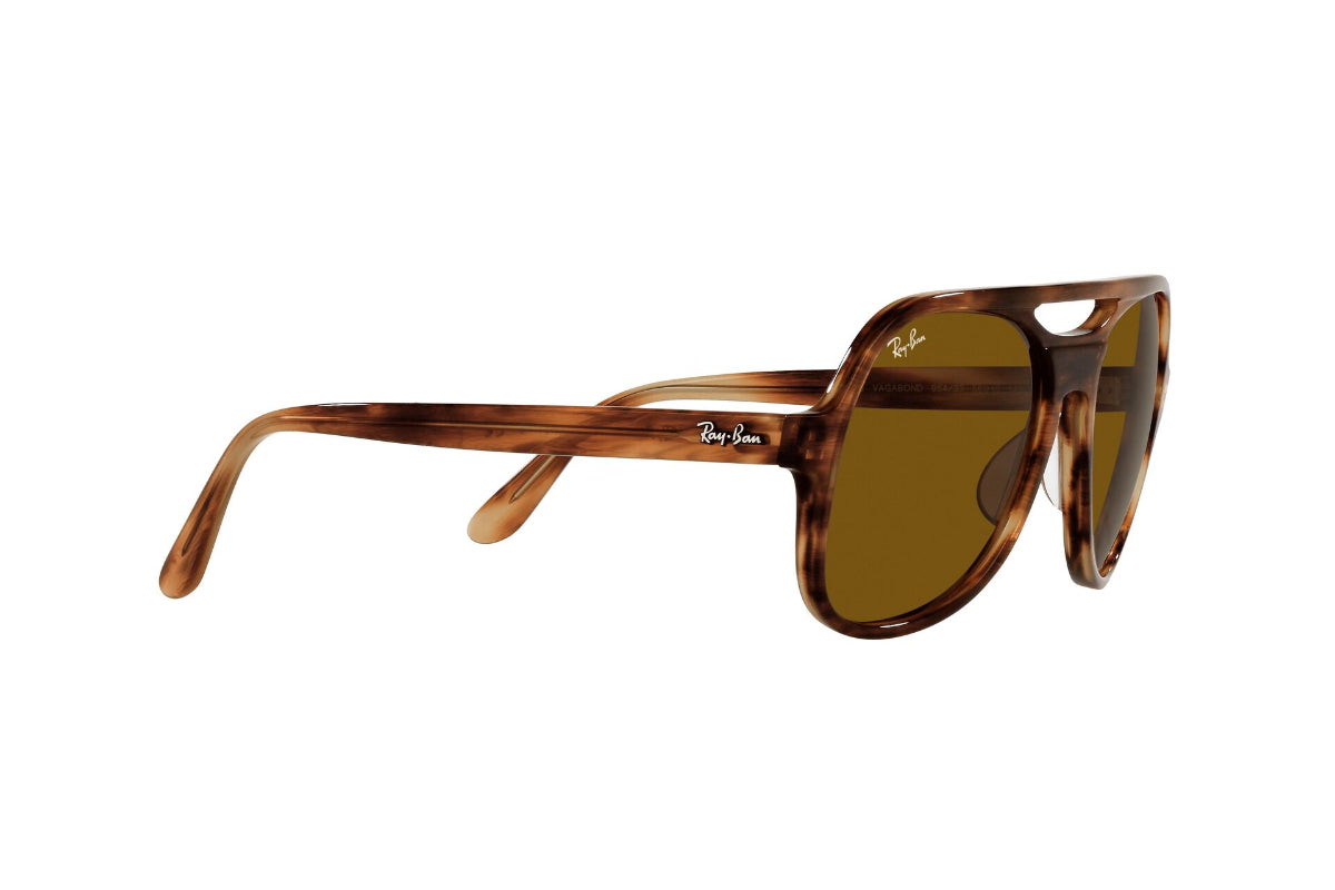 Lentes de Sol Powderhorn Striped Havana  Ray Ban