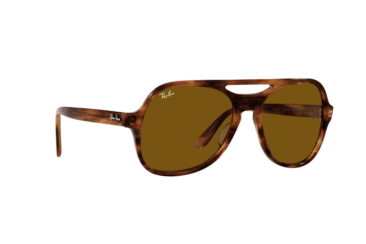 Lentes de Sol Powderhorn Striped Havana  Ray Ban