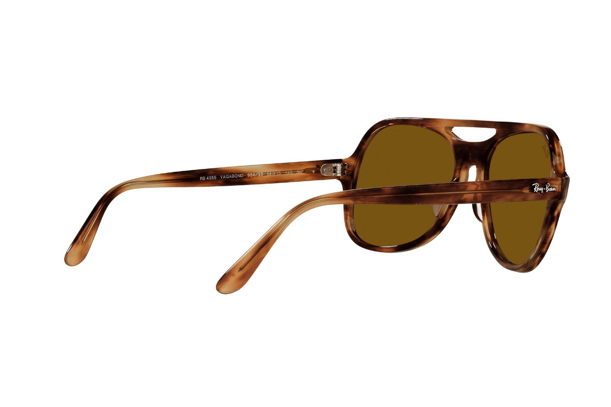 Lentes de Sol Powderhorn Striped Havana  Ray Ban