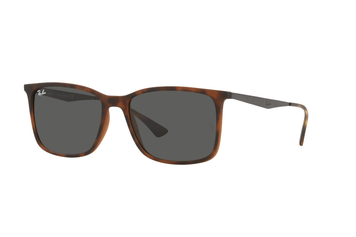 Lentes de Sol Matte Dark Havana Ray-Ban