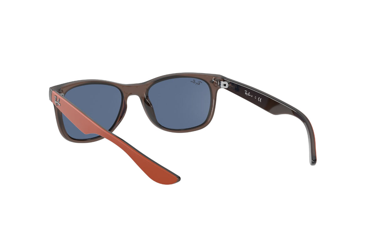 Lentes de Sol New Wayfarer Brown Ray-Ban Junior