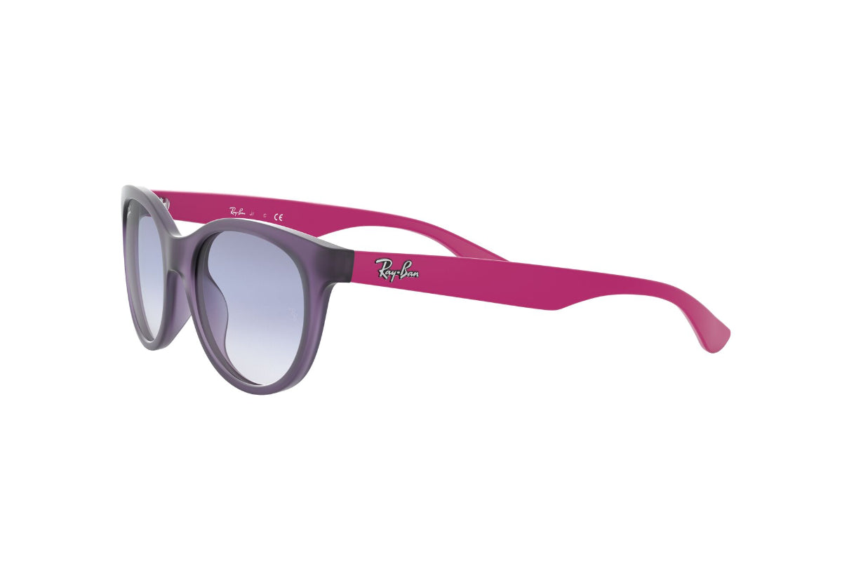 Lentes de Sol Rubber Transparent Violet Ray-Ban Junior