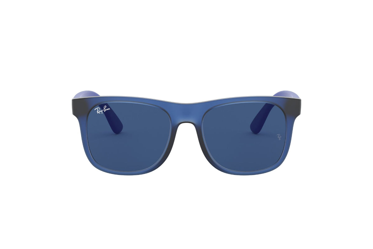 Lentes de Sol Rubber Transparent Blue Ray-Ban Junior