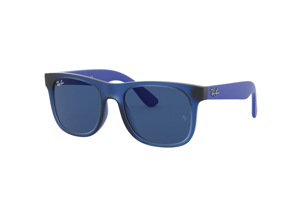 Lentes de Sol Rubber Transparent Blue Ray-Ban Junior