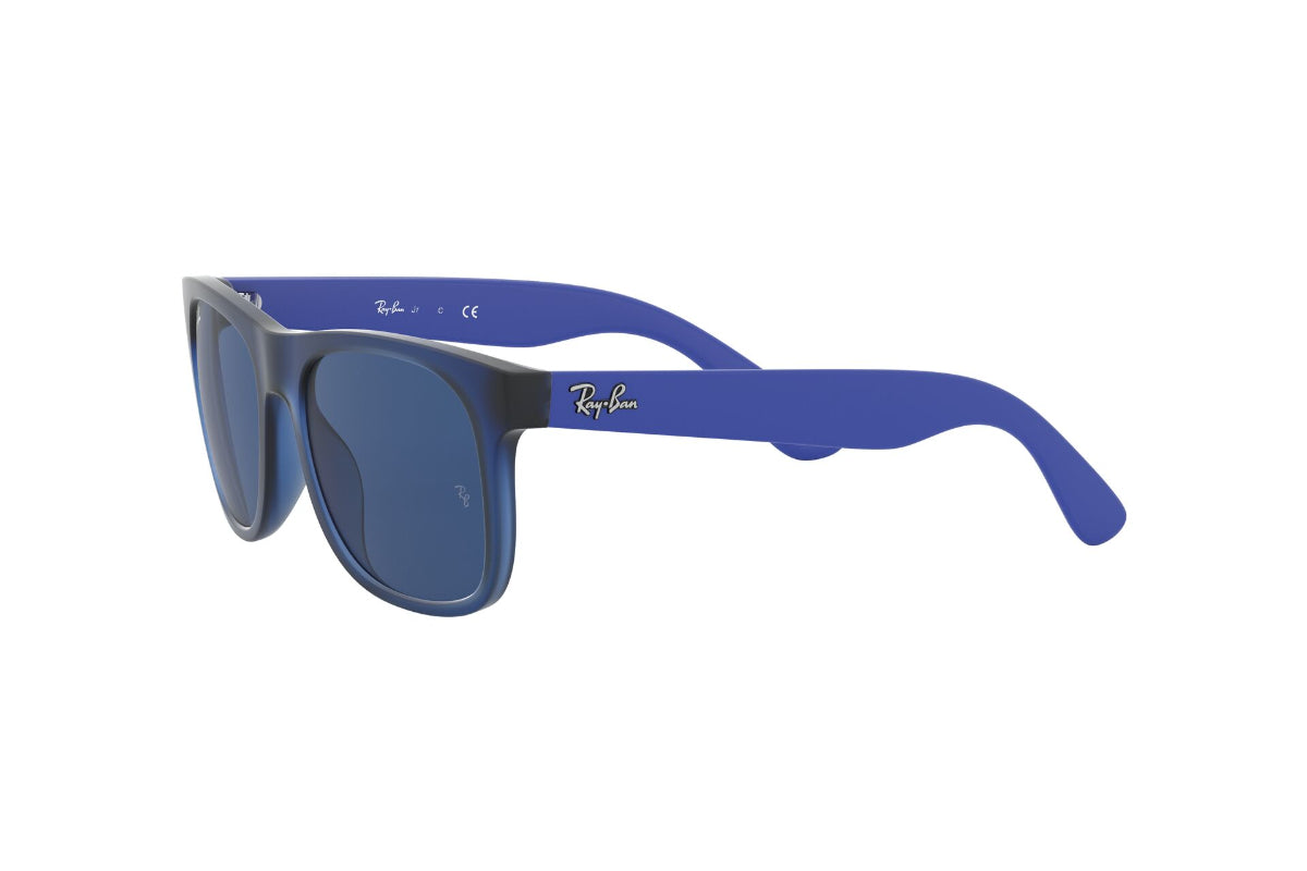 Lentes de Sol Rubber Transparent Blue Ray-Ban Junior