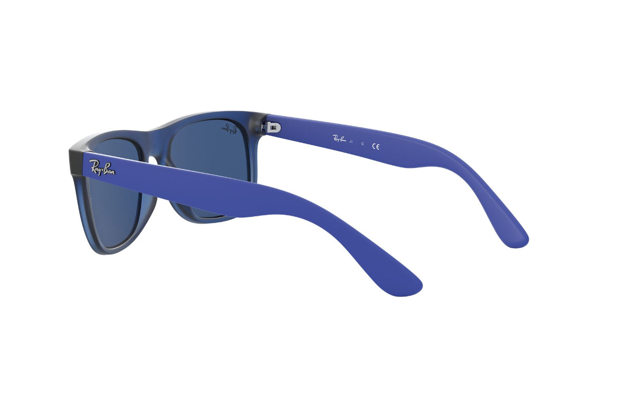 Lentes de Sol Rubber Transparent Blue Ray-Ban Junior