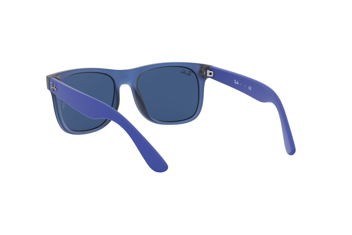 Lentes de Sol Rubber Transparent Blue Ray-Ban Junior