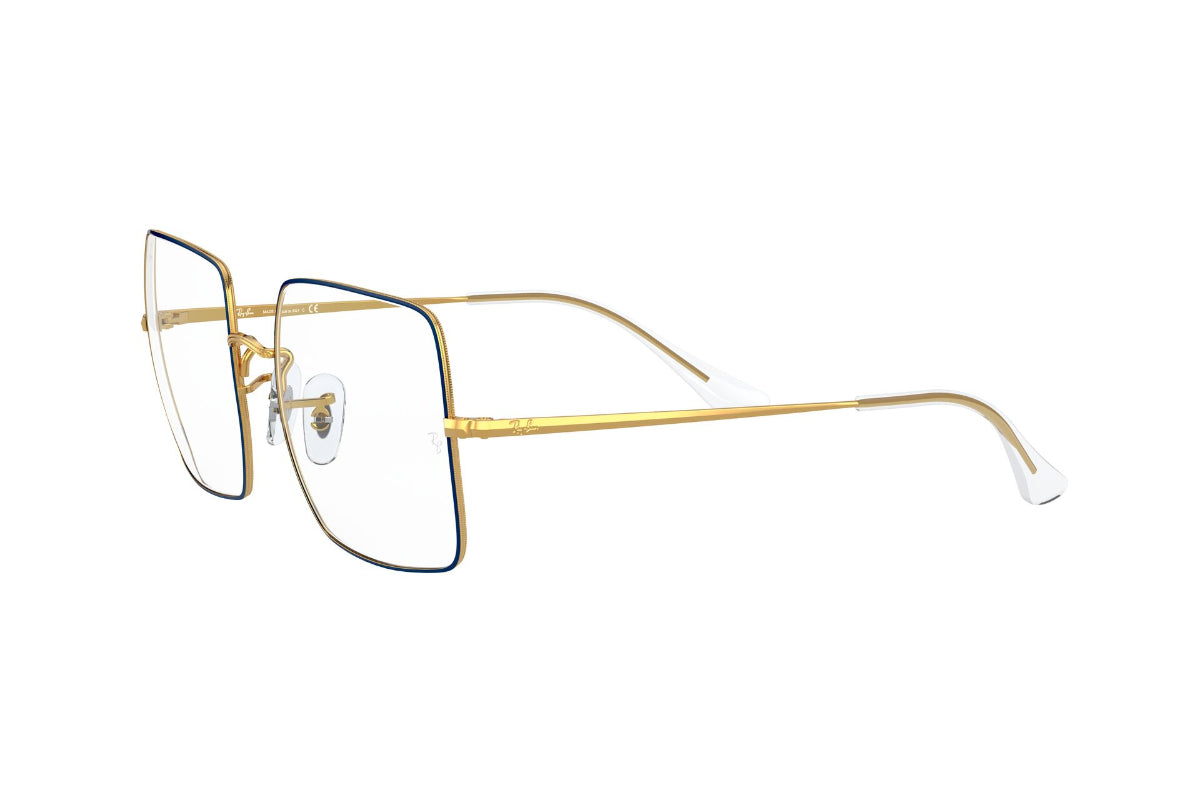 Lentes Ópticos Square Blue On Legend Gold Ray-Ban