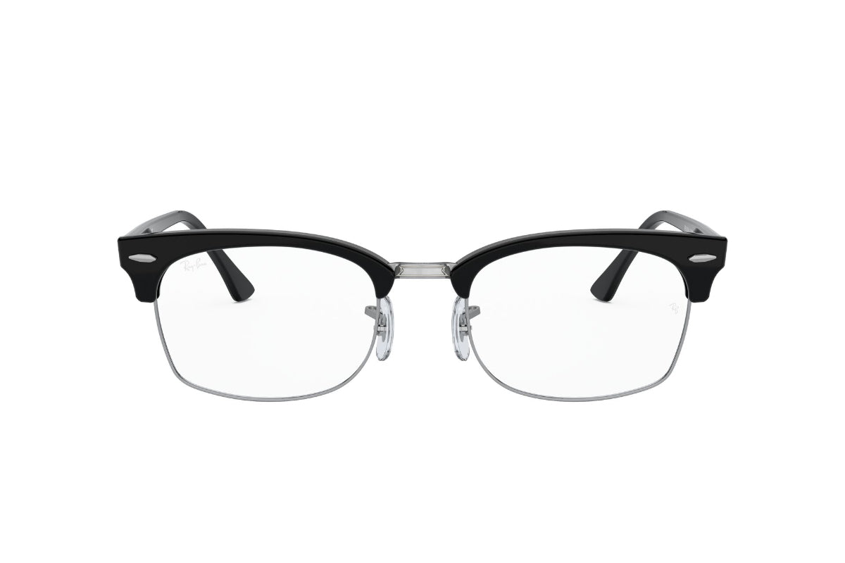 Lentes Ópticos Clubmaster Square Negro Ray-Ban