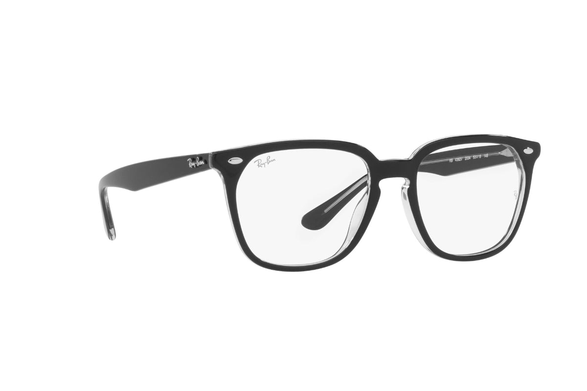 Lentes Ópticos Black On Transparent Ray-Ban Optical