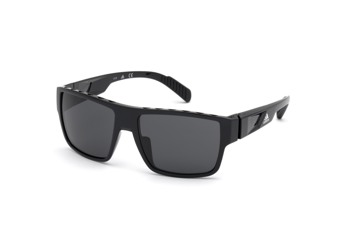 Lentes de Sol Negro Lucido Adidas Sport