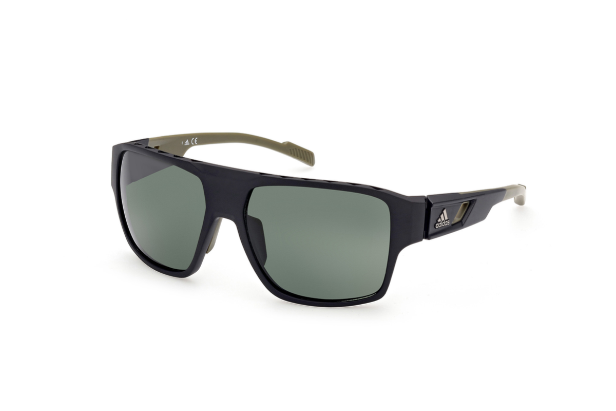 Lentes de Sol Negro Verde Polarizados Adidas Sport