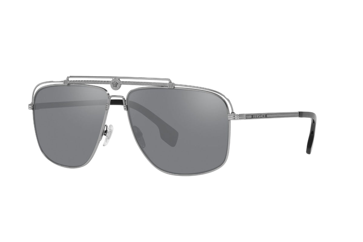 Lentes De Sol Gunmetal Versace