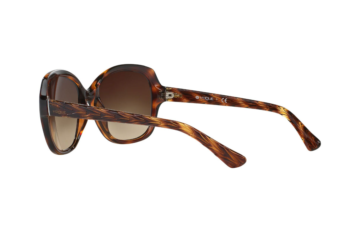 Lentes de Sol Striped Dark Havana Vogue