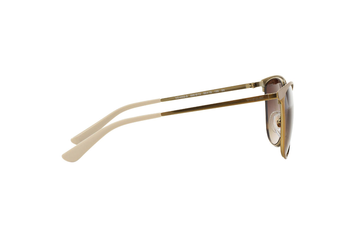 Lentes de Sol Matte Beige Vogue