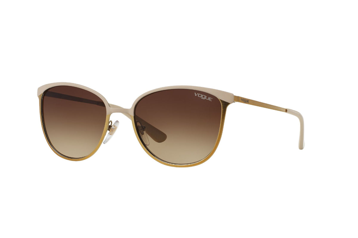 Lentes de Sol Matte Beige Vogue