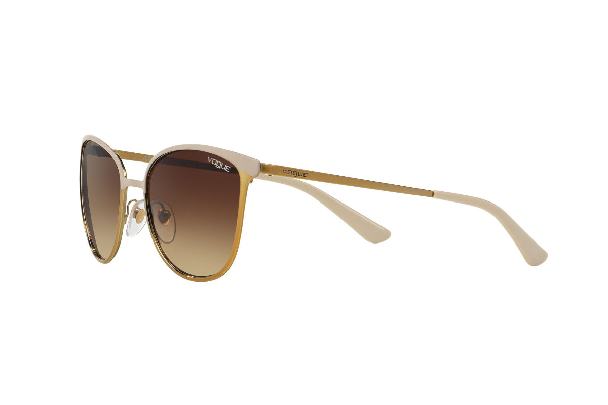 Lentes de Sol Matte Beige Vogue