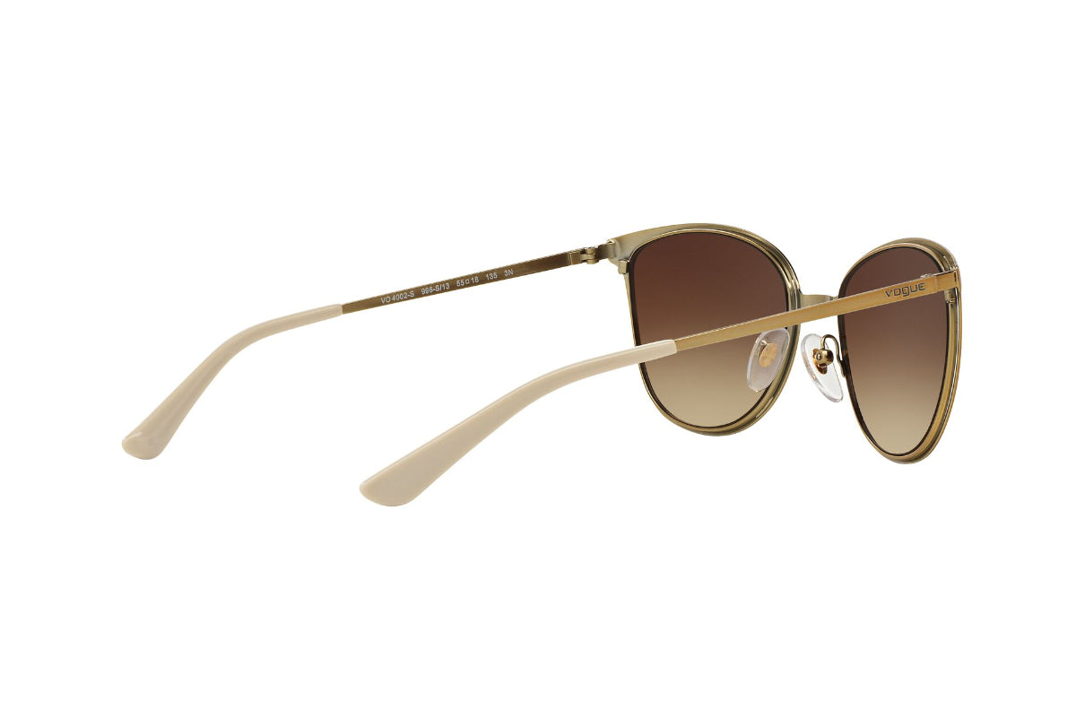 Lentes de Sol Matte Beige Vogue