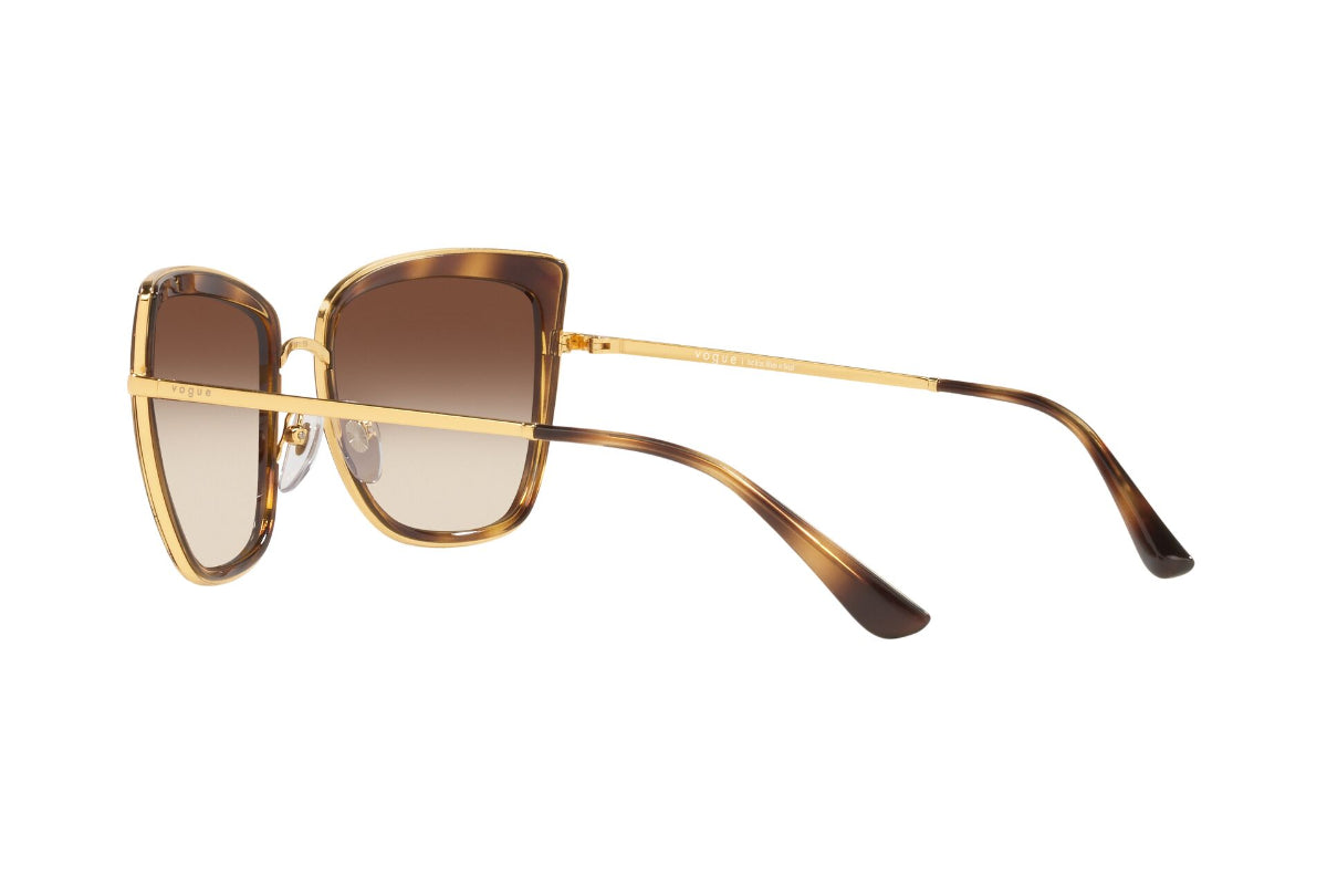 Lentes de Sol Gold Havana Vogue Eyewear