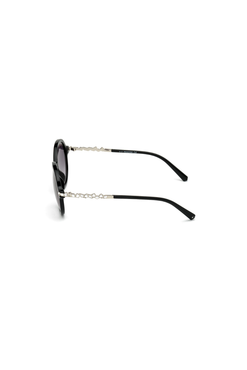 Lentes de Sol Negro Swarovski