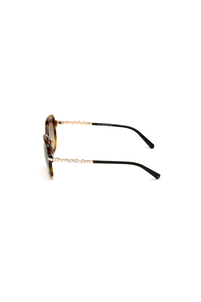 Lentes de Sol Marrón Swarovski