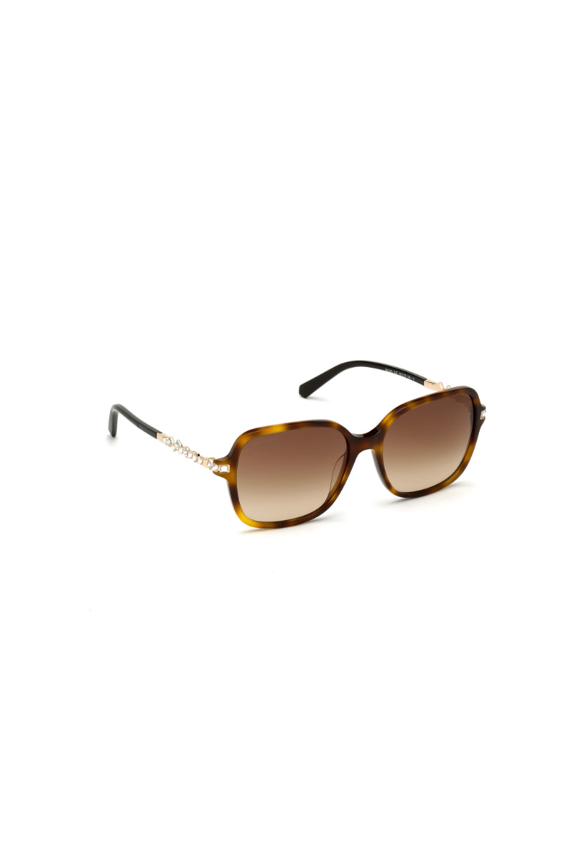 Lentes de Sol Marrón Swarovski