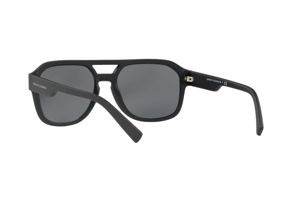 Lentes de Sol Aviador Negro Armani Exchange