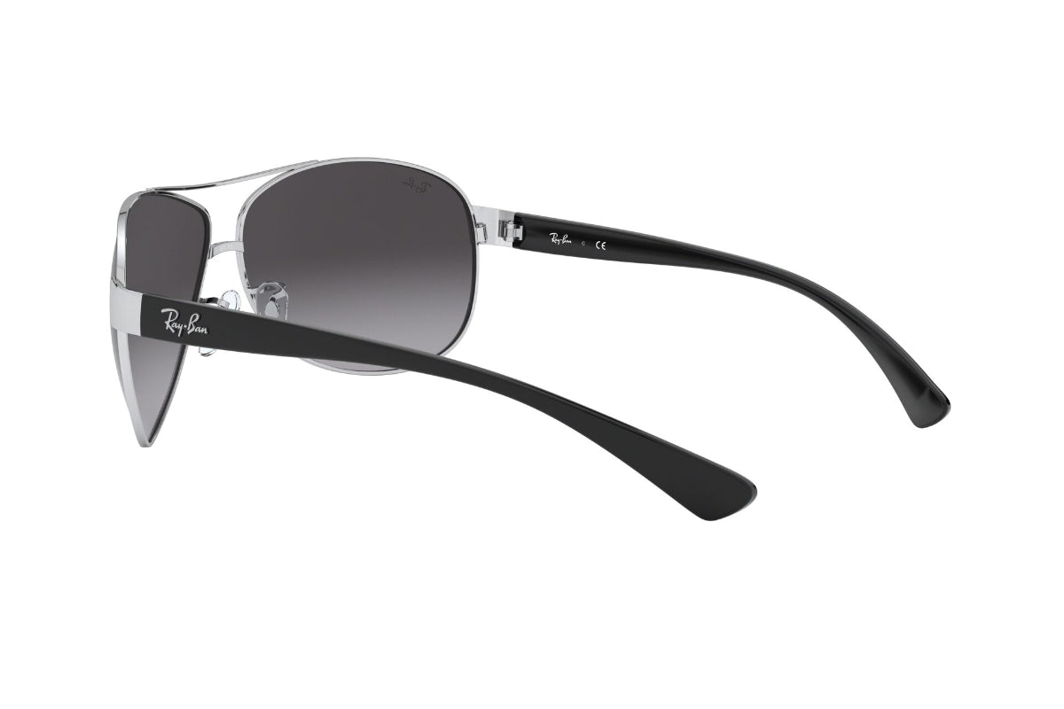 Lentes de Sol Aviator Oversized Silver Grey Ray-Ban